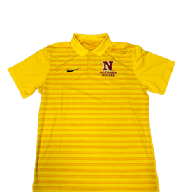 Nike Men's Gold Striped Polo