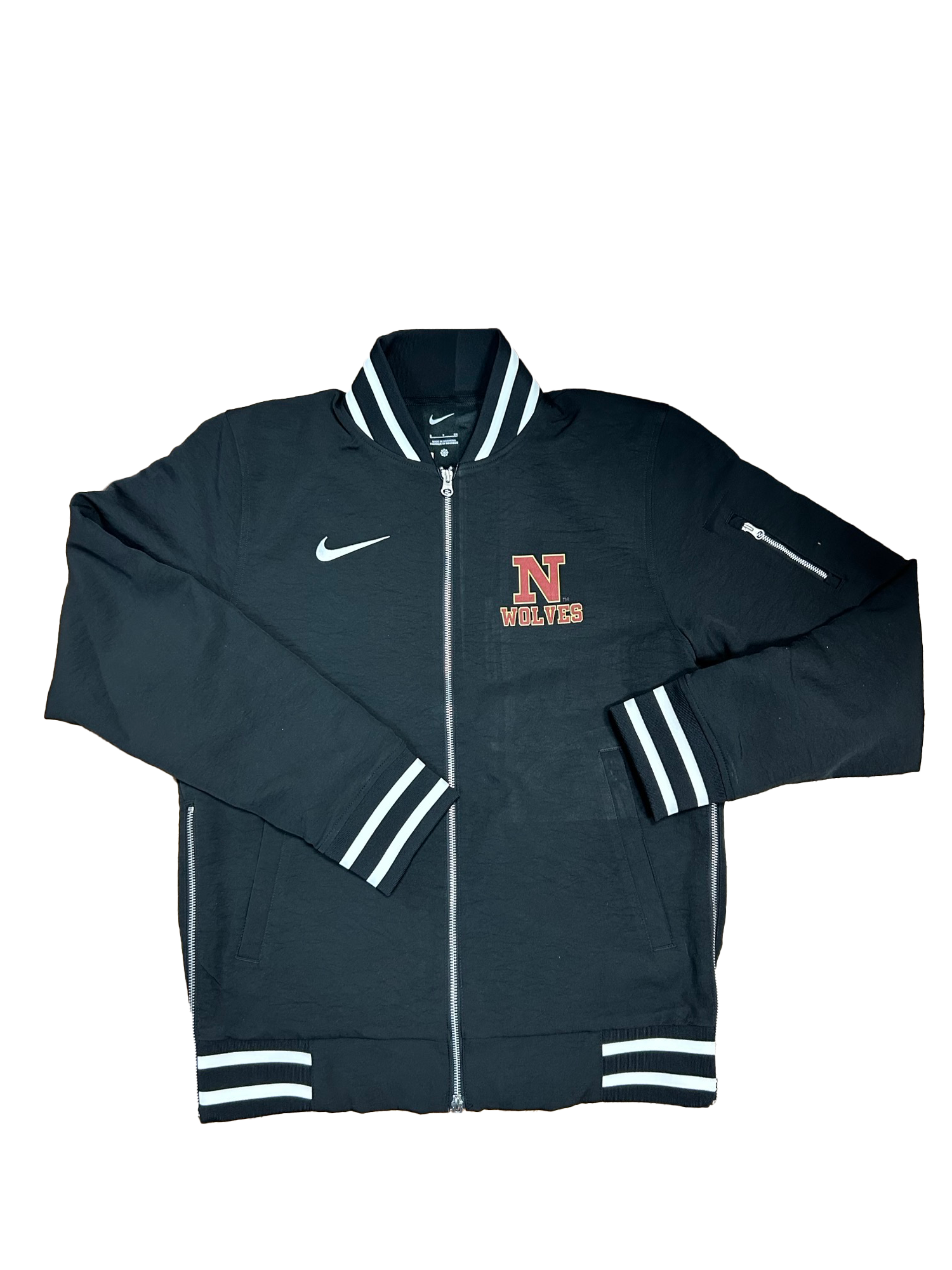 Nike Men's Black Bomber Jacket