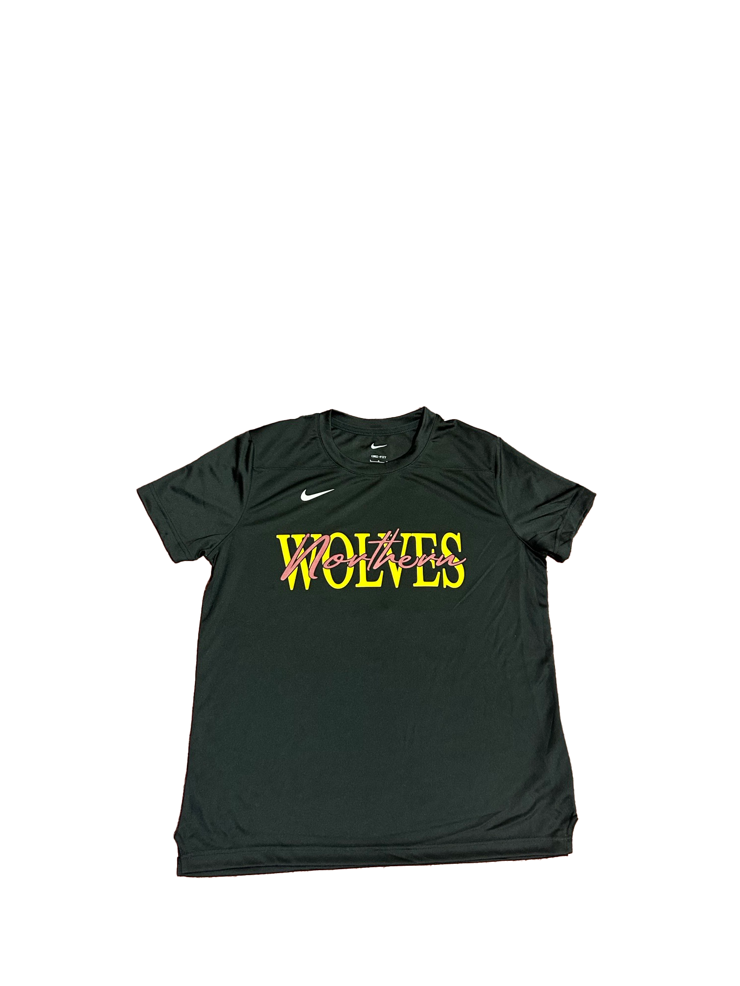 Nike Women's Black Northern Wolves Short Sleeve
