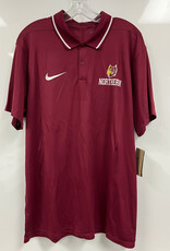Nike Maroon Polo Northern Wolf Head Mens