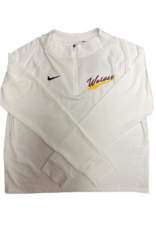 Nike White Wolves 1/4 Zip Crop Top Womens