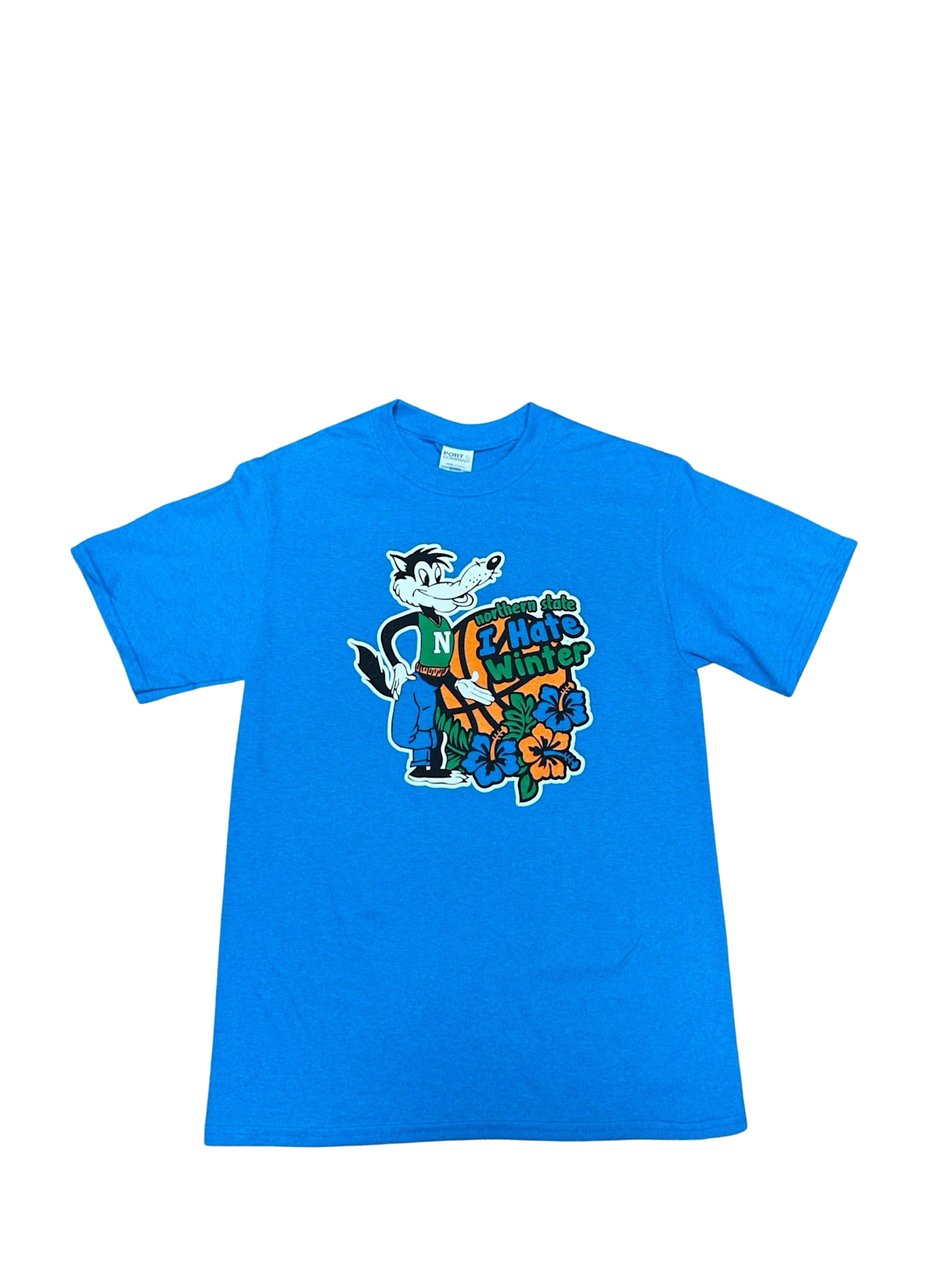 Port & Company Blue I Hate Winter T-Shirt