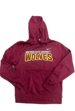 Nike Men's Maroon NSU Wolves Hoodie