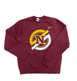 Nike Men's Maroon Northern State Wolves Crew