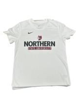 Nike Women's White Wolfhead Short Sleeve