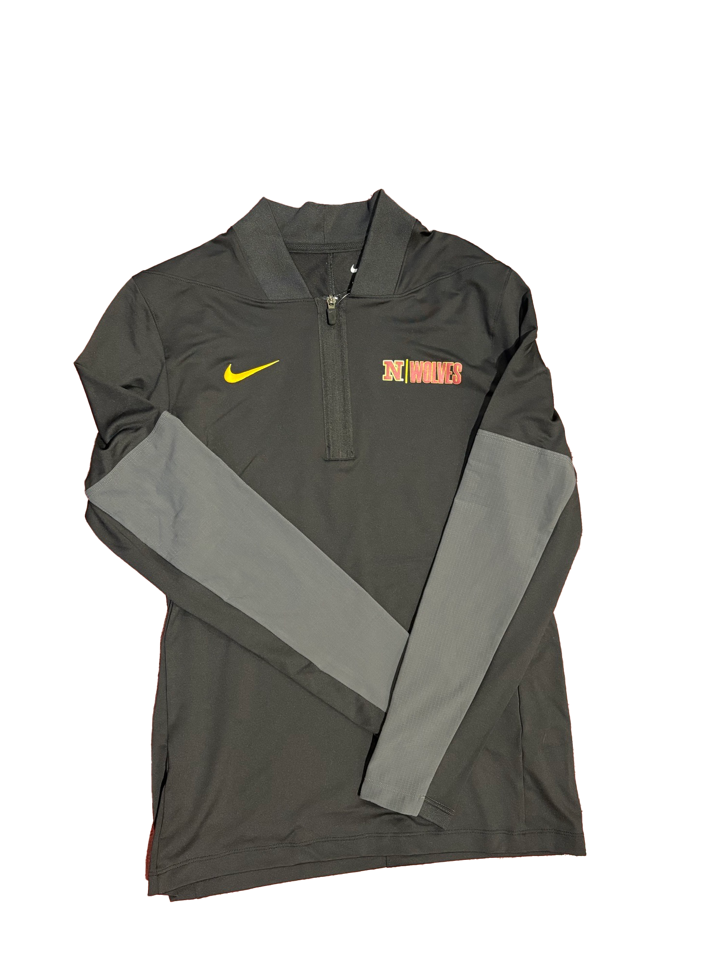 Nike Men's N Wolves Mid Weight Half Zip LS