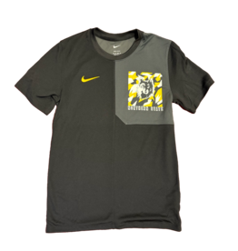 Nike Men's Camo Wolfhead Wolves Coach SS Top