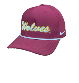 Nike Maroon Wolves Team Rise Rope Hat