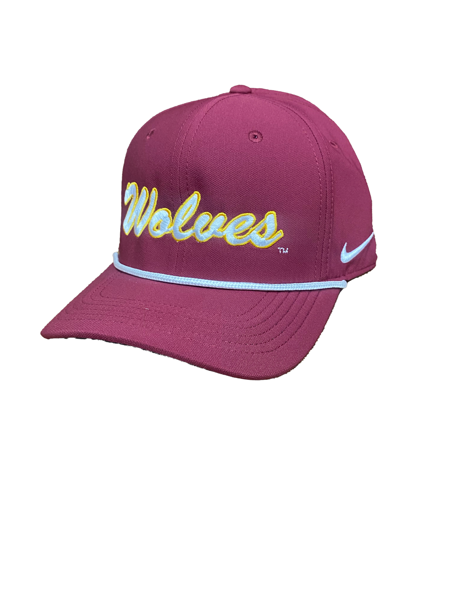 Nike Maroon Wolves Team Rise Rope Hat