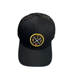 Nike Black NSU Leather Patch Trucker Hat