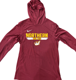 Nike Men's Northern Waldo Lightweight Hoodie Top LS