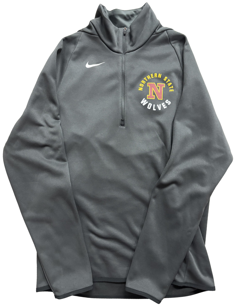 Nike Men's Northern State Wolves Therma LS 1/4 Zip