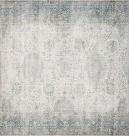 Loloi Rugs Lucca Collection Mist/Ivory
