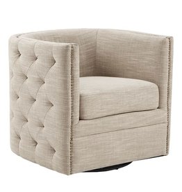 Capstone Swivel Chair - Beige
