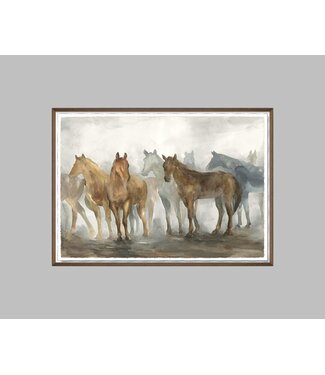 In the Wild Desert II Glass Frame 50 x 36