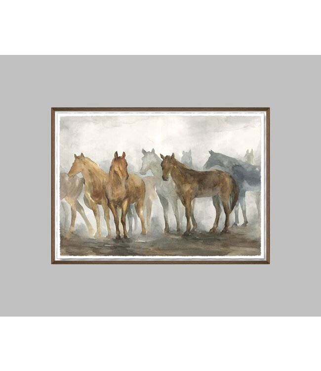 In the Wild Desert II Glass Frame 50 x 36