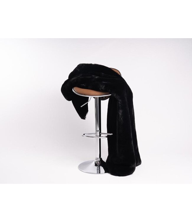 Chinchilla Faux Fur Throw 50 x 60"