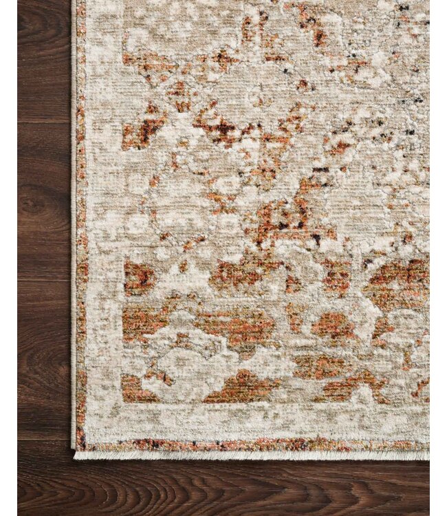 Theia Rug Natural/Rust
