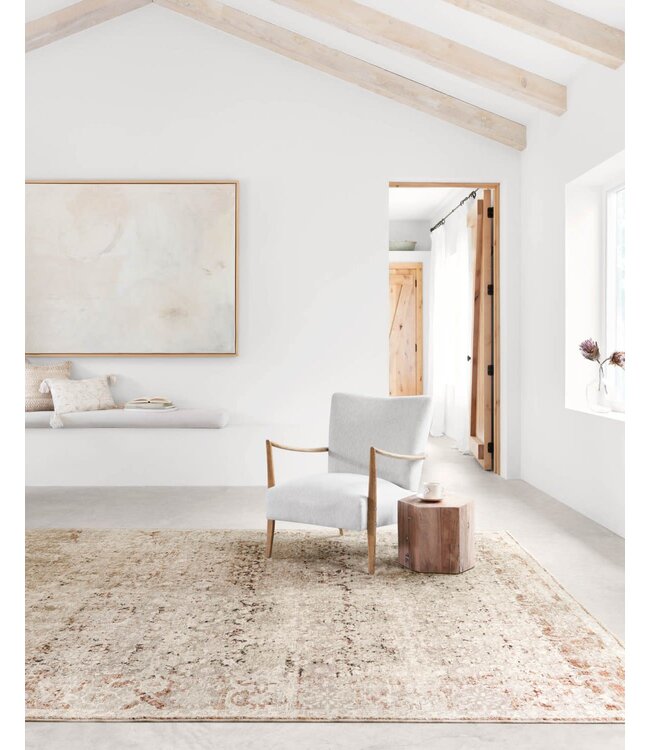 Theia Rug Natural/Rust