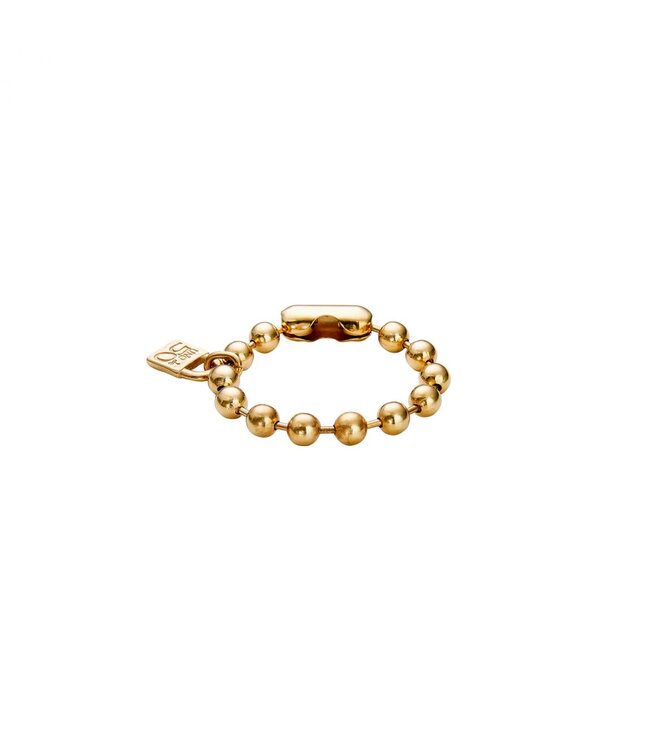 Uno de 50 Snowflake Bracelet Gold M