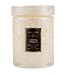 Voluspa Santal Vanille Small Embossed Jar Candle