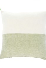 20 x 20 Layla Linen Pillow Green