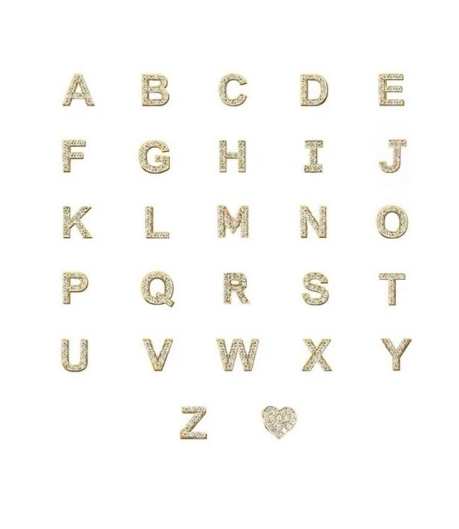 Diamond Side Initial Necklace 14kt/Diamond