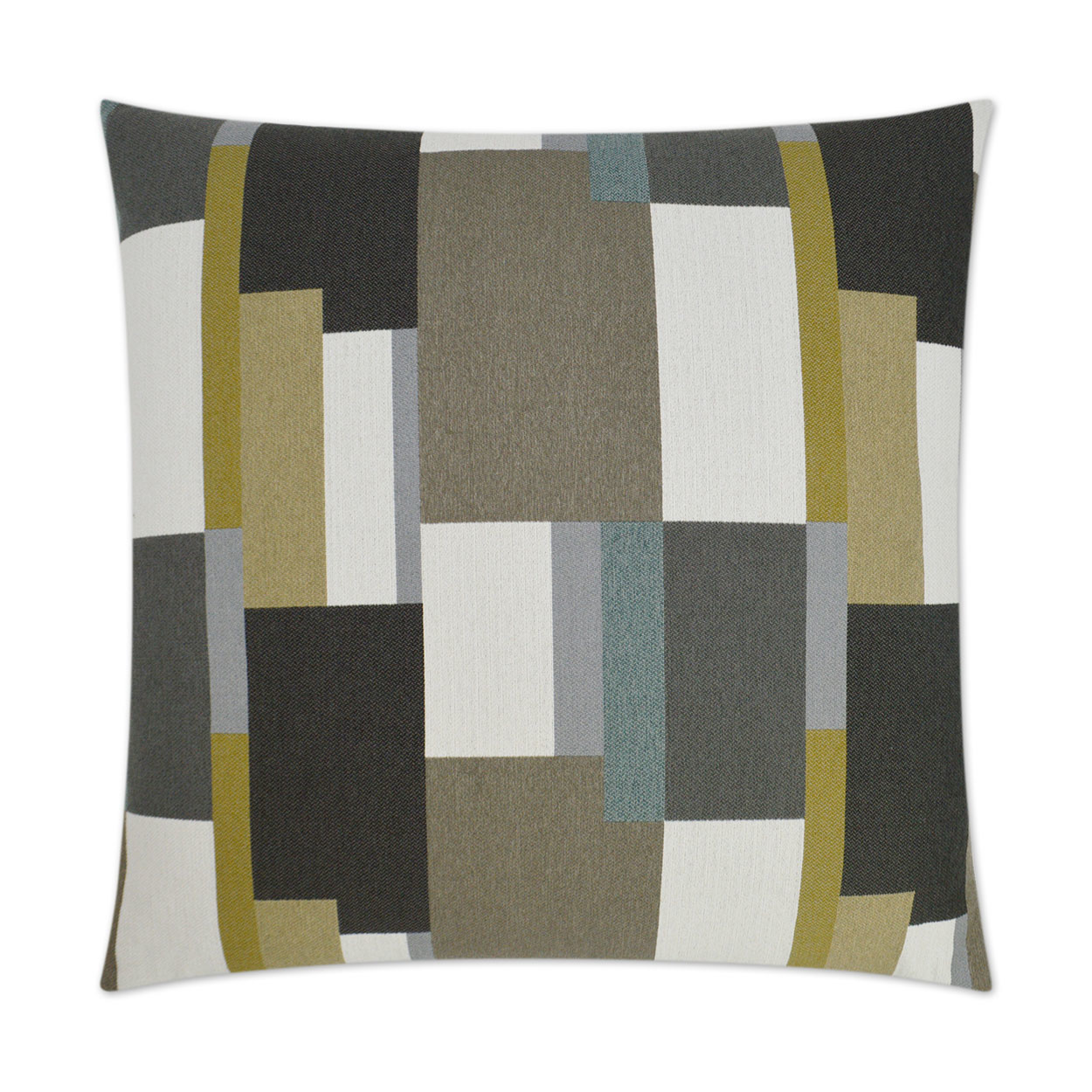 Colorblock Pillow Prairie - 22 x 22