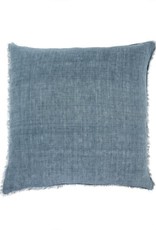 Lina Linen Pillow Arctic Blue 24 x 24