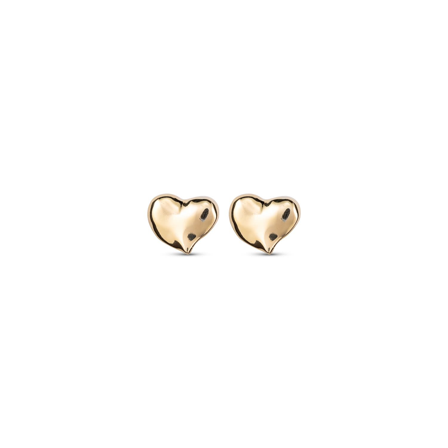 Uno de 50 Uno Heart Earrings Gold
