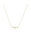 Anzie Aztec North Star Micro Bar Necklace 16"