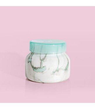 8oz Coconut Santal Modern Marble Petite Jar
