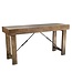 Francis 72" Counter Table Zinc Finish