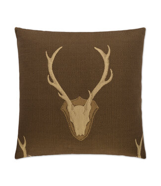 D.V. Kap Uncle Buck Pillow - Brown 24 x 24