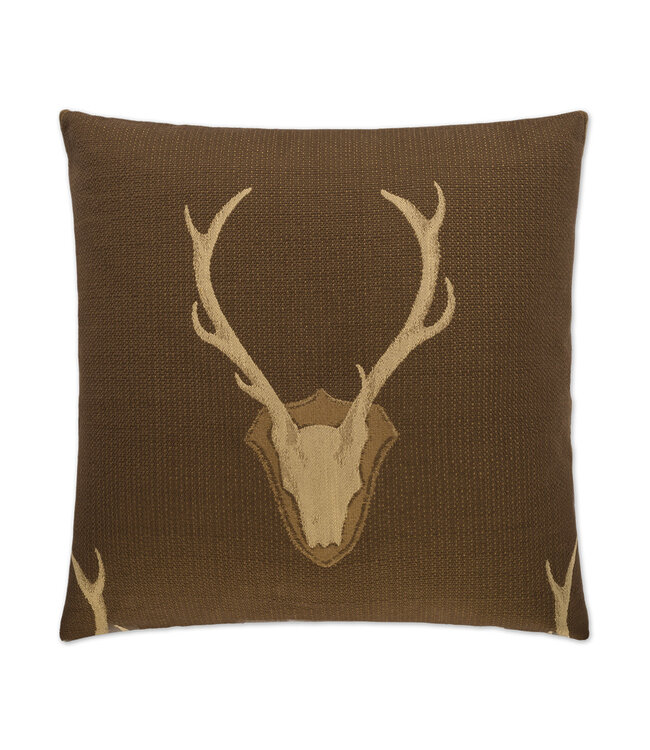 D.V. Kap Uncle Buck Pillow - Brown 24 x 24
