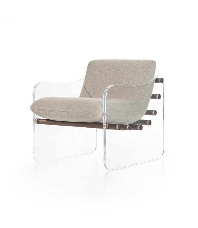 Four Hands Cassius Chair Torrance Silver