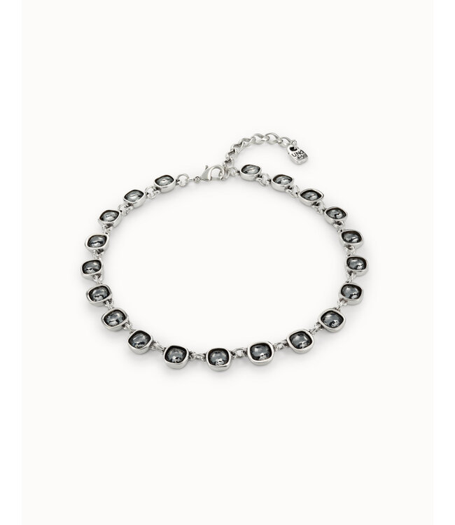 Uno de 50 Mademoiselle Necklace Silver/Grey