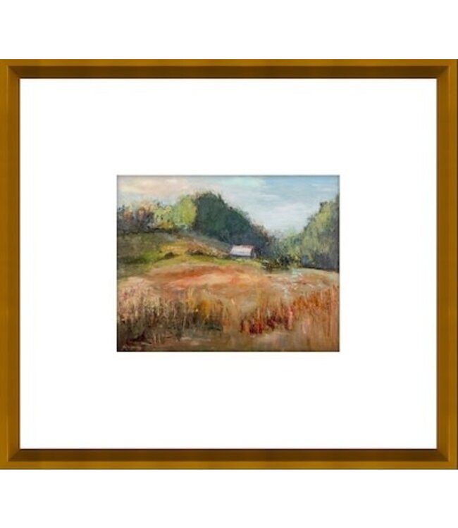 How the Dry Field Leaned 20 x 18"