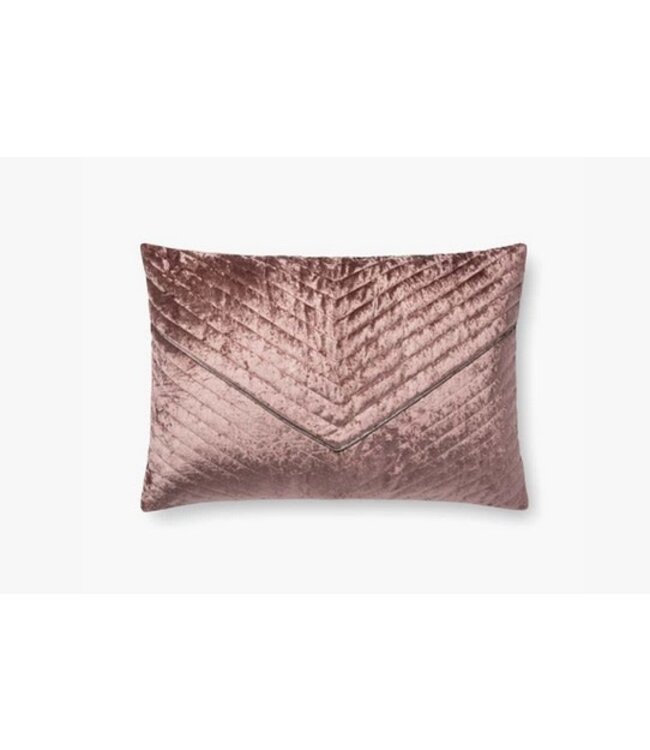 Sateen Rose Pillow 16 x 26