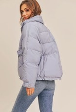 Nightfall Quilted Jacket Sky