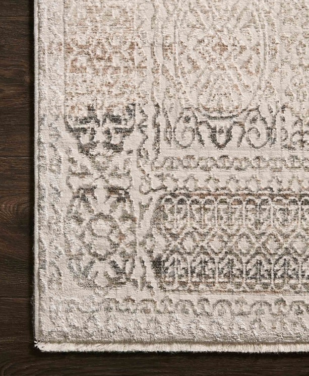 Homage Rug Homage Rug Ivory/Silver - Simply Elegant Boutique