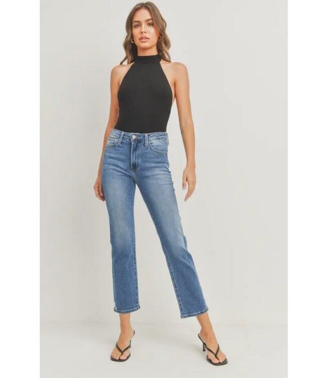 Arrow Slim Straight Jean w/ Distress Med