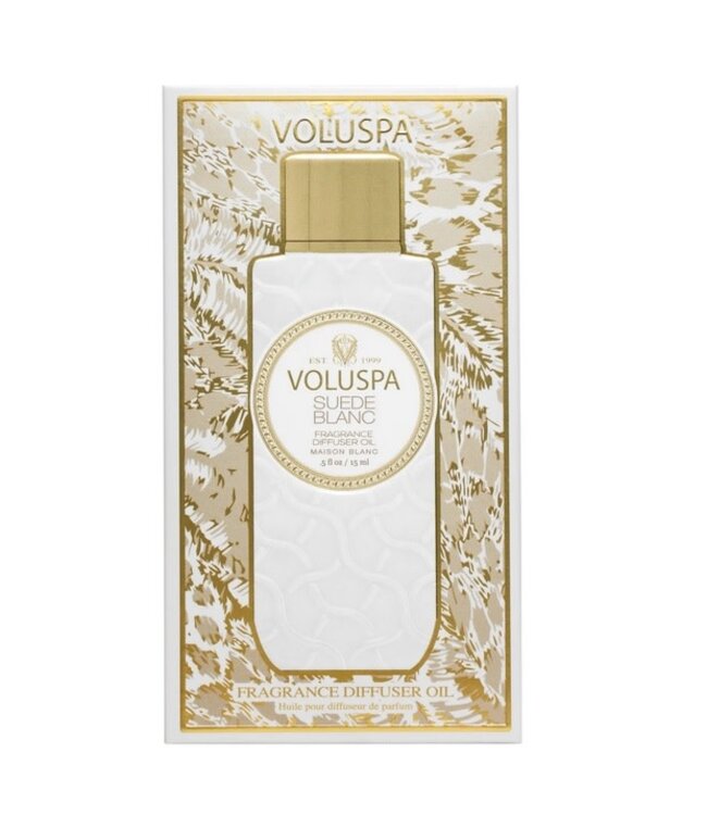 Voluspa Suede Blanc Diffuser Oil