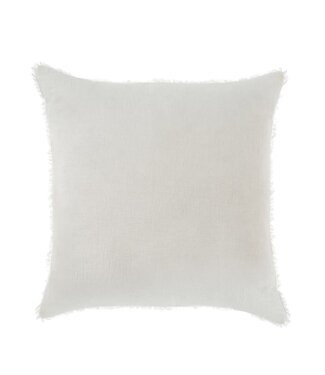 Lina Linen Pillow White 20 x 20