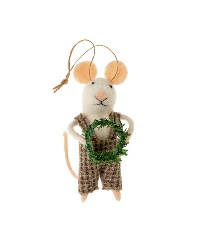 Tidings Thomas Mouse Ornament
