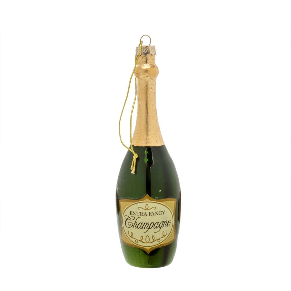 Fancy Champagne Ornament Simply Elegant Boutique