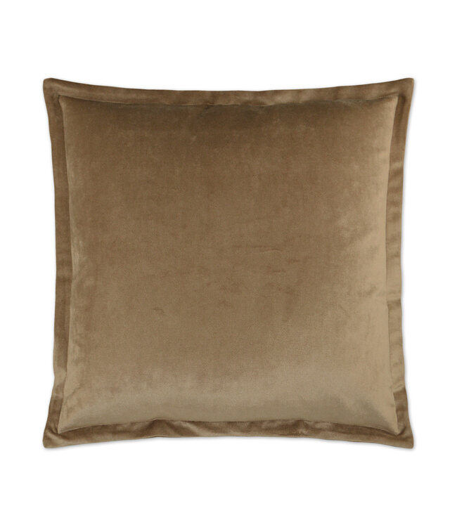 D.V. Kap Belvedere Flange Pillow Tigers Eye 24 x 24