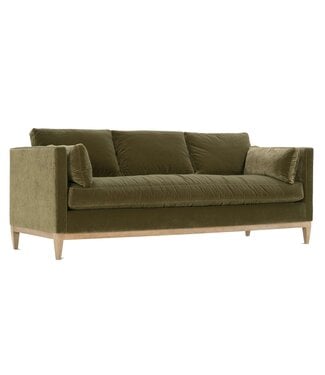 Rowe Furniture by Robin Bruce Leo Sofa Express 13295-13 Drk Green