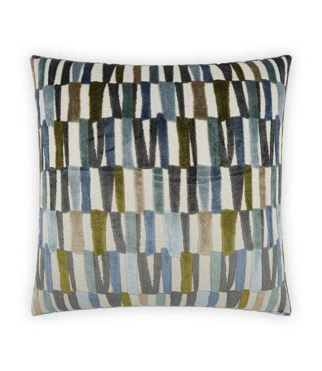 D.V. Kap Strata Pillow Indigo 20 x 20