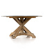 Four Hands Pallas Round Dining Table New Pine 60"